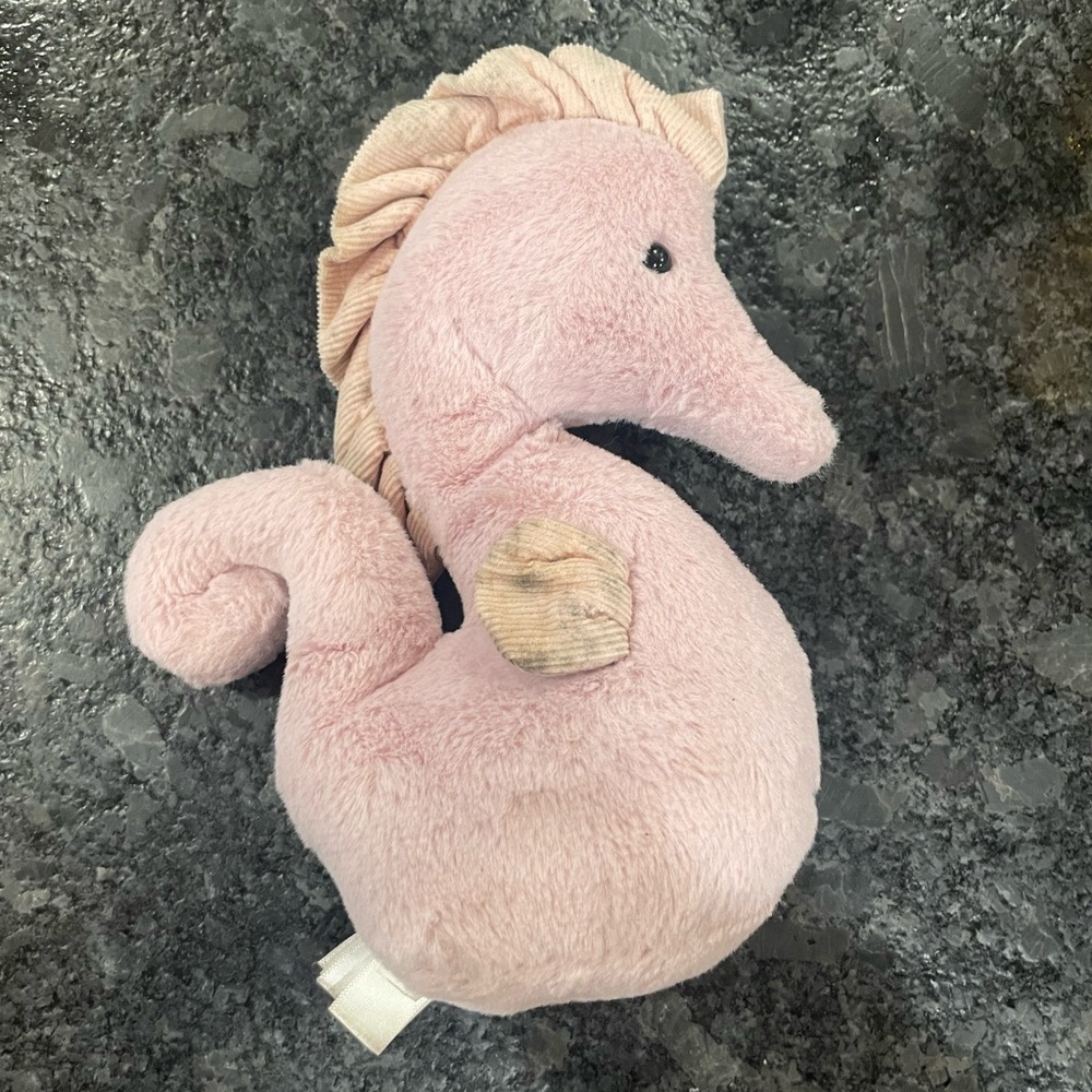 Jellycat Pink Seahorse Stuffed Animal
